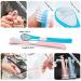 VEGOPET Double-Sided Silicone Tongue Scraper for Adults and Kids - Sensitive Tongue Cleaner, Reduce Bad Breath - 2 Pack with Travel Case - Buy Online on GoSupps.com