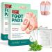 Detox foot pavement for stress relief and deep sleep 20 pieces of detox foot pads foot pavement foot tagation pads with vinegar and ginger powder improves sleep quality improves blood circulation