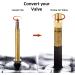 Cycling Tire Tools Set with Presta to Schrader Adapter and Valve Caps - 15 Pieces | Bike & Car Tire Valve Converter Kit - Buy Online on GoSupps.com