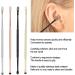 4 Colors Stainless Steel Ear Spoon - Spiral Earwax Remover for Gentle & Effective Cleaning - 360 Rotation - Buy Online on GoSupps.com