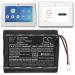 Battery for ADT ADT5AIO ADT7AIO Command Smart Security Panel