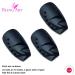 Bling Art Black Matte Ballerina Coffin False Nails - 24 Long Artificial Nails with Glue | International Shipping - Buy Online on GoSupps.com