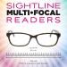 Sightline P303 Medium Fit Multifocus Progressive Reading Glasses - Aqua 1.5x | Shop Internationally - Buy Online on GoSupps.com