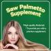 Saw Palmetto Supplement Saw Palmetto Extract 750mg with Lycopene Pumpkin Seed Powder for Men and Women Non-GMOs & Gluten Vegan 90 Count Capsules(Pack of 2) 90 Count (Pack of 2) - Buy Online on GoSupps.com