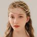 VIJIV 1920s Flapper Headpiece | Great Gatsby Crystal Rhinestone Headband for Women | Wedding Bride Accessories in Gold - Buy Online on GoSupps.com