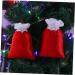 Holibanna 8pcs Christmas Plush Bag Ornament Decor Xmas Bags Party Packaging Bag Jewelry Pendant - Buy Online on GoSupps.com