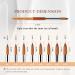 Premium #20 Sable Kolinsky Acrylic Nail Brush - Perfect for Nail Art & Manicure Tools | Zobelhaar Wooden Nail Polish Brush - Buy Online on GoSupps.com
