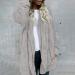 Cozy Women's Fleece Plush Jacket - Fluffy Warm Zipper Hoodie Long Sleeve Winter Coat Thick Bomber Sweater in Gray - Buy Online on GoSupps.com