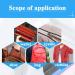 Sawoake 2PCS 5 6 Inch White Separating Jacket Zippers - DIY Sewing Tools for Coats, Garments, and Bags - Buy Online on GoSupps.com