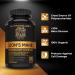 Organic Lion's Mane Mushroom Capsules - Nootropic Mushroom Supplements Formulated With 40% Polysaccharides & 20% Beta-Glucan! Immunomodulating Properties & A Potent Source Of Antioxidants. Supports Memory Cognition & Brain Health - 120 Capsules 120 count  - Buy Online on GoSupps.com