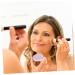 AUTSUPPL 2pcs Dispensing Empty Toner Makeup Triangle Puff Travel Face Powder Case Makeup Jar Glass - Buy Online on GoSupps.com