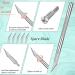 French Nail Trimmer Set - Stainless Steel Cutter with Handles and Spare Blades - Buy Online on GoSupps.com