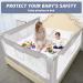 Toddler Bed Rail Guard - Grey 74.8inch for Queen, King, Twin, Full Size Beds - Extra Length 54-78.7 - Kids' Bed Rails & Rail Guards - Buy Online on GoSupps.com