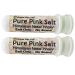 Urban ReLeaf Pure Pink Salt Himalayan Aromatherapy Nasal Inhalers - Set of 2 No Scent. 100% Natural Breathe Fresh Solution! Easy Open Snap Top. Made in USA. No Mess. Pocket Size.
