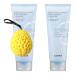 Hydrium Triple Hyaluronic Cleanser 5.07 Fl.Oz Deep Hydration With Vitamin B5 Gentle Daily Facial Cleaner For Women Bundle With Bath Sponge Korean Skincare Cruelty-Free (Pack Of 2)