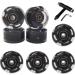 FREEDARE 54mm/58mm Luminous Light Up Skate Wheels (8 Pack) - Indoor Outdoor Skateboard Wheels and Bearings with T Tools - Buy Online on GoSupps.com