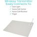 Vive Wireless Floor Alarm - Motion Sensor Kit for Elderly Dementia Patients - Health Alert System with Pressure Pad Detector - Buy Online on GoSupps.com