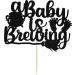 A Baby is Brewing Cake Topper Halloween Theme Baby Shower Gender Reveal Party Decorations - Buy Online on GoSupps.com