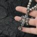 OralGos Palace Style Gothic Necklace - Handmade Crucifix Pendant for Daily Wear | Unique Metal Jewelry - Buy Online on GoSupps.com