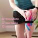 3 Rolls Kinesiology Tape - Waterproof Sports Tape for Muscles Knees Shoulders & Elbows (Blue/Pink/Black 5m x 5cm) - Buy Online on GoSupps.com
