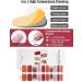 Cured Gel Nail Strips - Long-Lasting Waterproof Nail Wraps in Orange and Red - Includes Cuticle Stick, Nail File, and Wipes - UV/LED Lamp Required - Buy Online on GoSupps.com