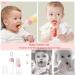 Termichy Baby Weaning Spoons Set + Silicone Pacifier and Fruit Feeder | Infant Feeding Spoon for Teething Baby | Baby Food Dispensing Spoon | 90ML+30ML | Pink - Buy Online on GoSupps.com