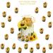 50 Pcs Sunflower Cupcake Toppers Sunflower Birthday Party Supplies Fit for Sunflower Theme Party Decorations for Adults Girls Boys Baby Shower - Buy Online on GoSupps.com