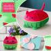 Desdfcer Plush Cat Pillow - 3D Kawaii Watermelon Cat Toy for All Ages - Cute 8in Plushies for Cat Lovers - Buy Online on GoSupps.com