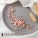 Edary Leaf Bride Wedding Hair Comb Rhinestone Bridal Hair Pieces Pearl Wedding Headpiece for Brides Crystal Hair Accessories for Women and Girls - Buy Online on GoSupps.com