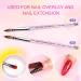Saviland Kolinsky Acrylic Nail Brush Set - 4PCS | Sizes 4/6/10/14 | For Acrylic Application, Nail Extension & 3D Carving - Buy Online on GoSupps.com