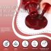 DouborQ Cherry Red Nail Polish Long-lasting Jelly Nail Art Varnish (02) Cherry Color-02 - Buy Online on GoSupps.com