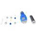 Pursonic S625 Rechargeable Sonic Toothbrush & Water Flosser with 12 Brush Heads - Buy Online on GoSupps.com