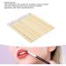 Bamboo Handle Lip Brush Portable Lipstick Applicator 100pcs Nylon Fiber Lip Brush - Buy Online on GoSupps.com