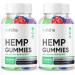 (2 Pack) Nufarm Gummies - Official Formula - Nufarm Hemp Gummies Premium Blend Hemp Gummies Nufarm Hemp Advanced Formula 25mg per Gummy 1500mg Per Bottle Big Size Great Taste New Gummy (120 Gummies) 60 Count (Pack of 2)
