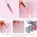YUXIANLB 2PCS Dual End Rhinestones Dotting Pen Rhinestone Picking Pencil for Nail Art Crystals Gems Beads Rhinestones Picker Nail Art Tool DIY At Home Salon(Rose Gold) - Buy Online on GoSupps.com