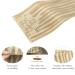 Doores Seamless Clip-In Extensions | Real Human Hair | 40cm 16-Inch | Dirty Blonde Highlights | 110g Remy Hair - Thick & Natural - Buy Online on GoSupps.com