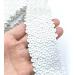 2 Yards White Elastic Sequin Ribbon Trim - 1.8 Inch Glitter Metallic Stretch Flat Sequin for Sewing, Costume Embellishments, and Crafts - Buy Online on GoSupps.com