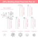 Silver Rhinestone Pearl Wedding Hair Pins - 28 Pieces Bridal Hair Accessories for Brides & Bridesmaids - Buy Online on GoSupps.com