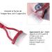 MSQ Eyelash Comb & Winder - Stainless Steel Makeup Tool for Perfect Brows & Lashes | International Shipping Available - Buy Online on GoSupps.com