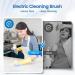 dinio Power Scrubber Upgraded Cordless Electric Scrubber with Short Handle Cleaning Brush with 6 Replacement Parts Brush - Buy Online on GoSupps.com