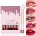 Crayon L vres - 12 Couleurs Naturel Mat Cr meux Tenue Longue Fournitures Maquillage | Crayon L vres Naturel Pour Jour Nuit F te Mariage Bureaux cole Rendez-vous Voyage - Buy Online on GoSupps.com
