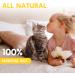 2 Pack Natural Collar for Cats | 8 Months Protection | Adjustable, Waterproof, & Includes Comb | One Size Fits All - Buy Online on GoSupps.com