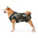 Cobee rescue suit for dogs abdominal wound protection for dogs dog recovery suit Protect puppy wounds after the operation for males pet snugly suit after operations for dogs (L-size camouflage)