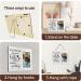 SteadStyle Pet Memorial Picture Frame | Sympathy Gift for Loss of Dog | Paw Prints Photo Frame 4x6 | Remembrance Gifts for Pet Lovers - Buy Online on GoSupps.com