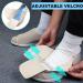 QDCZDQ Men's Edema Diabetic Shoes | Large Size Adjustable Foot Swelling Shoes | Non-Slip Double Insole | Air Cushion Bottom Walking Shoes | Blue Gray - Size 11 US/ 295 CM - Buy Online on GoSupps.com