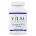 Vital Nutrients - Vitamin B12 - Supports Metabolism of Carbohydrates Protein and Fat - 100 Vegetarian Capsules per Bottle - 1000 mcg