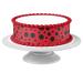 Edible ladybug cake ribbon - 4 pieces 24cm x 5cm suitable for cakes up to 30 cm to eat - creative decoration for cakes