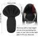 Sibba Sponge Heel Cushion Inserts | Self-Adhesive Heel Grips for Big Shoes | Anti-Blister Thick Pads - Black & Grey - Buy Online on GoSupps.com