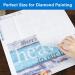 100 Pcs Non-Stick Silicone Release Paper for 5D Diamond Painting - Double-Sided Cover Replacement Paper 5.9 x 3.9 inch - Buy Online on GoSupps.com