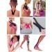 Kinesiology Tape - 6 Rolls Set Lychee Elastic Therapeutic Sports Tape for Shoulder Knee Elbow Pain Relief Latex Free Water Resistant Breathable 2" x 16.4 feet Per Roll (Beige) - Buy Online on GoSupps.com